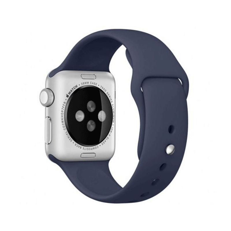 بند ساعت هوشمند سیلیکونی مدل Simple مناسب برای اپل واچ Watch 42mm