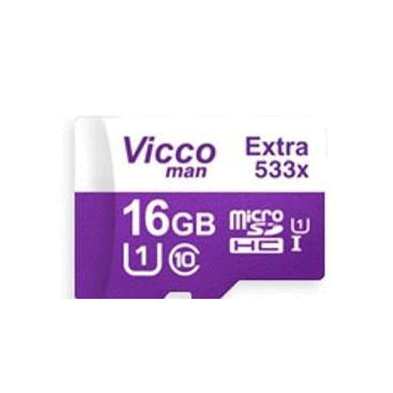 کارت حافظه microSDHC ویکو من مدل Extre 533X کلاس 10 استاندارد UHS-I U1 سرعت 80MBps ظرفیت 16 گیگابایت