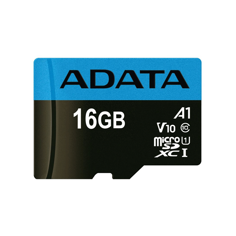 کارت حافظه ای دیتا از نوع microSDXC/SDHC کلاس A1 V10 ظرفیت 16 گیگابایت