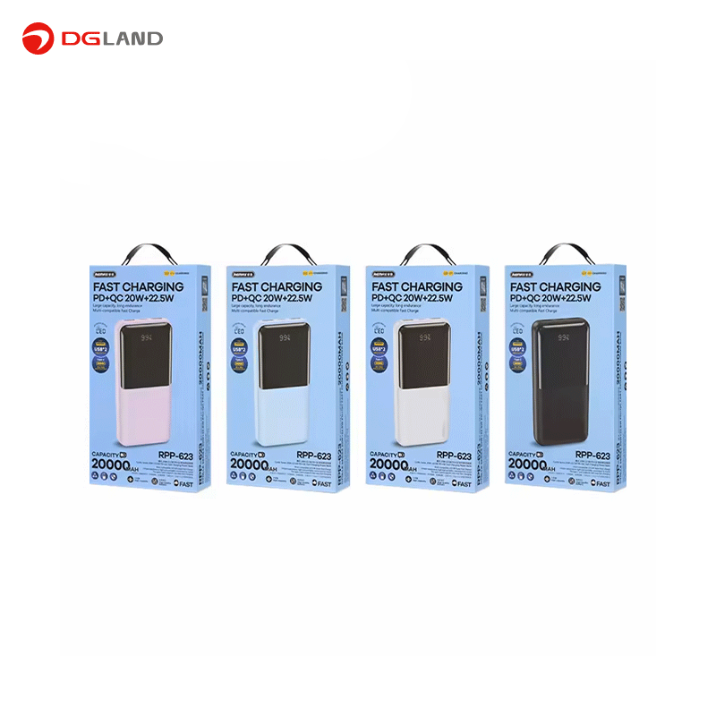 شارژر همراه ریمکس مدل Cynlle Rpp-623 ظرفیت 20000 میلی‌ آمپر ساعت