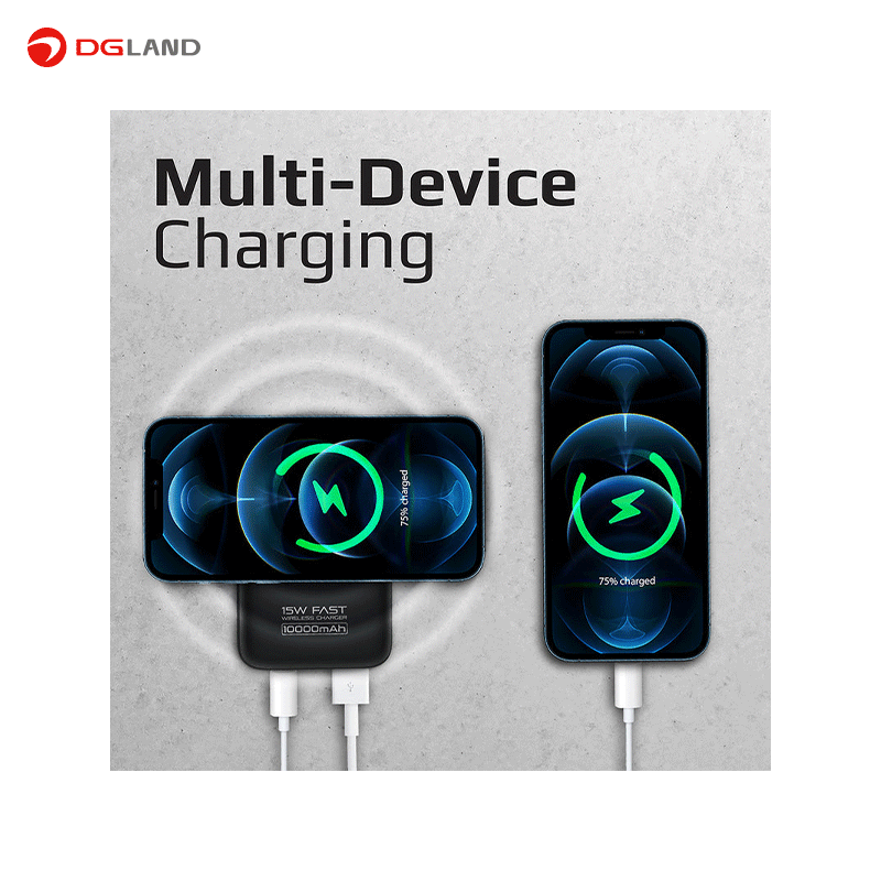 شارژر همراه پرومیت مدل +PowerMag-10 ظرفیت 10000 میلی آمپر ساعت شارژر همراه پرومیت مدل +PowerMag-10 ظرفیت 10000 میلی آمپر ساعت