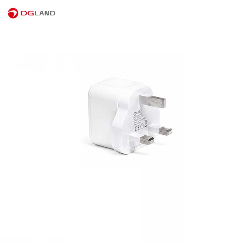 شارژر دیواری سه پین 17 وات سلی مدل TC2USBTURBO