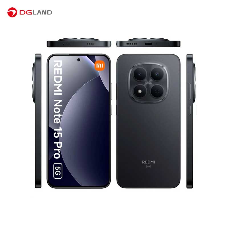 گوشی موبایل شیائومی مدل Redmi Note 15 Pro 5G دو سیم کارت ظرفیت 256 گیگابایت و رم 12 گیگابایت
