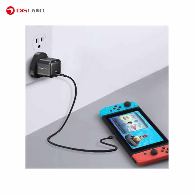 شارژ 20 وات پاورولوژی مدل Powerology Ultra-Compact GaN Charger PWCUQC016