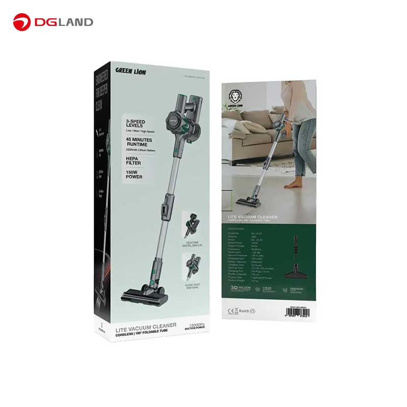 جارو شارژی گرین لاین مدل Lite Cordless Vacuum Cleaner GNVC16CLNR