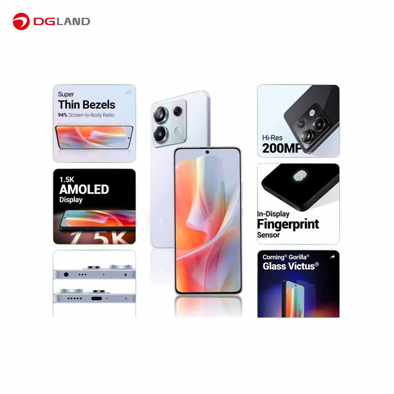 گوشی موبایل شیائومی مدل Redmi Note 13 Pro 4G دو سیمکارت با ظرفیت 256 گیگابایت و رم 8 گیگابایت-گلوبال گوشی موبایل شیائومی مدل Redmi Note 13 Pro 4G دو سیمکارت با ظرفیت 256 گیگابایت و رم 8 گیگابایت-گلوبال