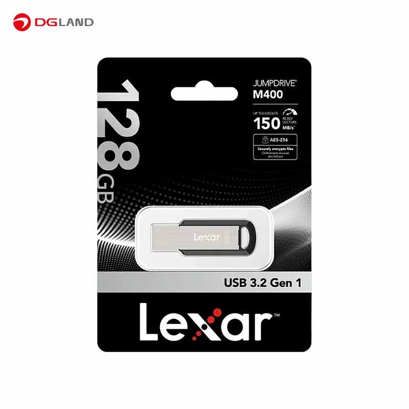 فلش مموری لکسار مدل M400 USB3.0 ظرفیت 128 گیگابایت