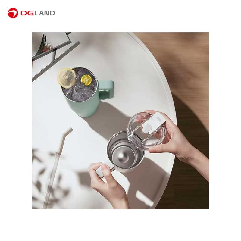 تراول ماگ شیائومی مدل  Straw Mug  گنجایش 1 لیتر