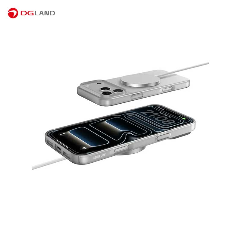 کاور گرین لاین مدل Delgado Matte MagSafe GNDMG17PM مناسب برای گوشی موبایل اپل iPhone 17 Pro Max