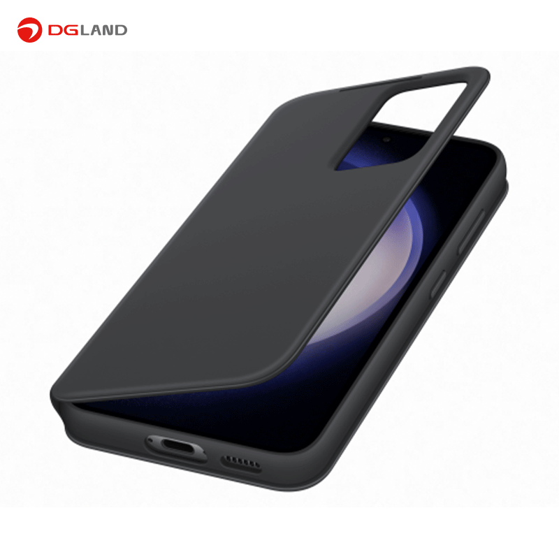 کاور محافظ لنز دار هوشمند سامسونگ مدل Smart View Wallet Case مناسب برای گوشی موبایل Galaxy S23 Plus