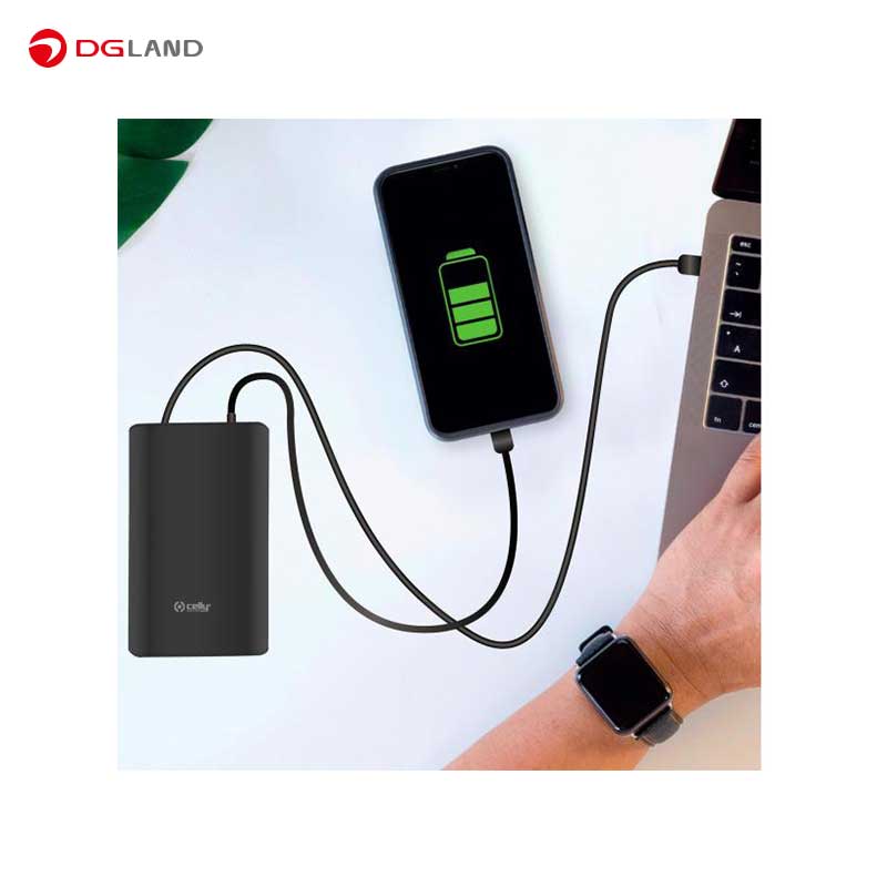 پاوربانک سلی مدل PBPD45W15000 ظرفیت ۱۵۰۰۰ میلی‌آمپر ساعت