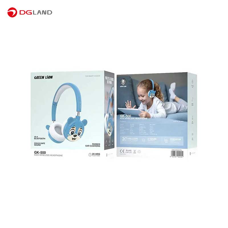 هدفون بی‌سیم کودک گرین لاین مدل GK-500 GNK500KDHP