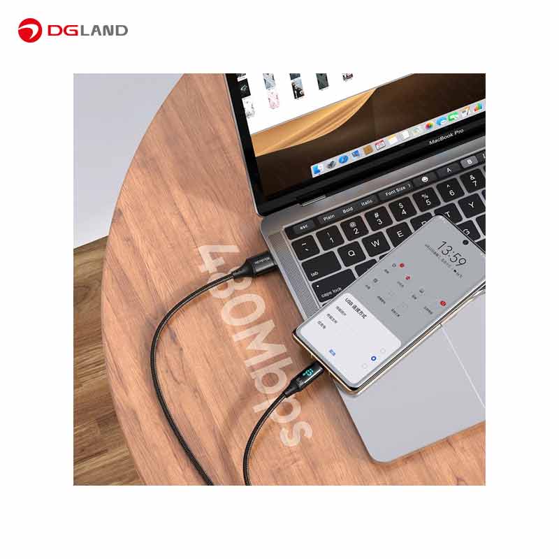 کابل شارژ  USB به USB-C مک دودو مدل CA-108 طول 1.2 متر