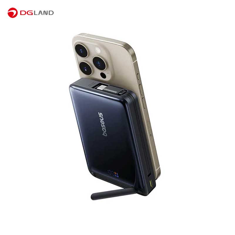 پاوربانک 45 وات بیسوس مدل P10078800123-00 ظرفیت 10000 میلی آمپر ساعت