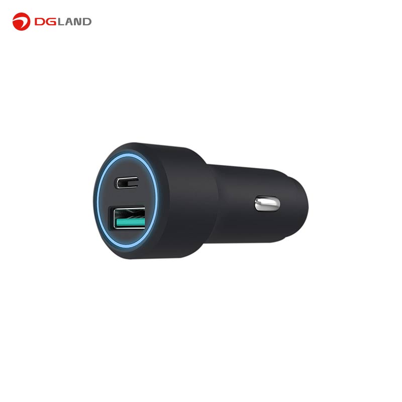 شارژر فندکی پاورولوژی  مدل Ultra-Quick Car Charger 38w