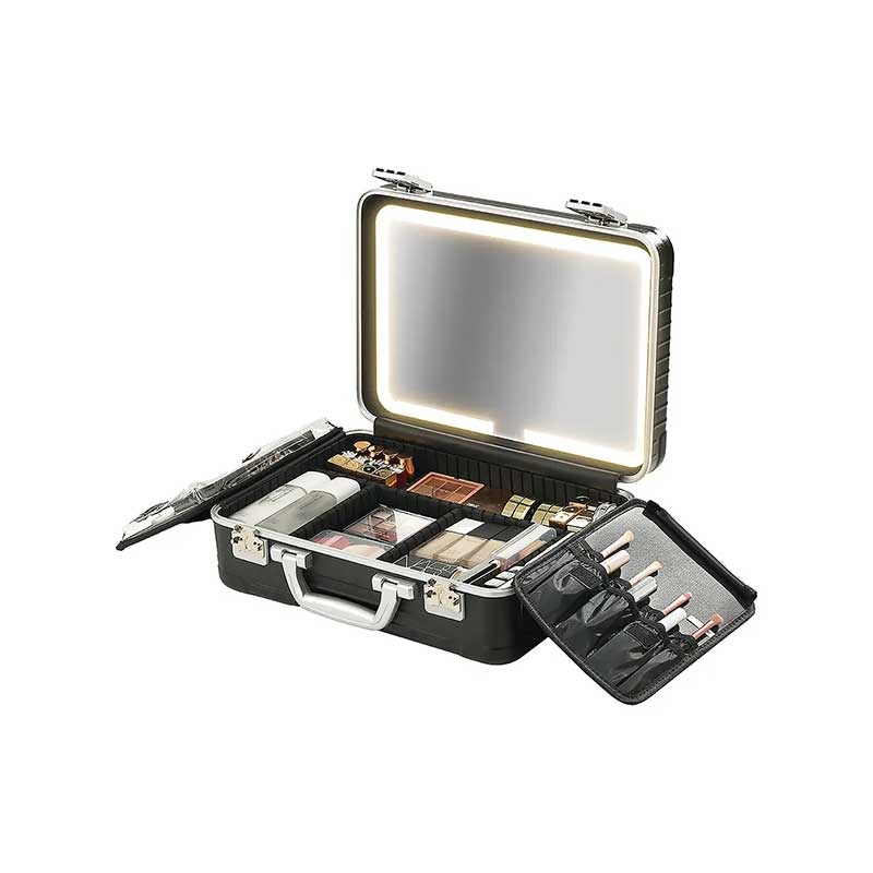 کیف لوازم آرایش مسافرتی پرودو مدل PDLFST4029 به همراه آینه LED جداشونده