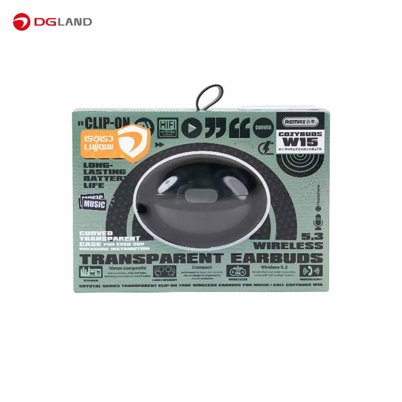 هدفون بلوتوثی ریمکس مدل CozyBuds W15 هدفون بلوتوثی ریمکس مدل CozyBuds W15