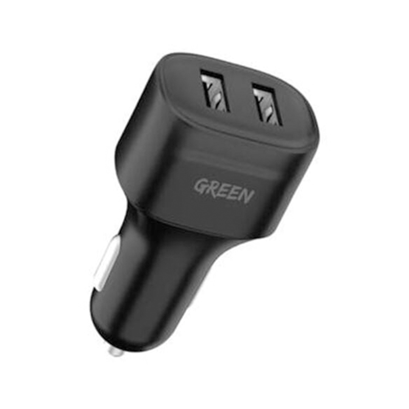 شارژر فندکی 12 وات گرین همراه مدل Compact Car Charger 12W