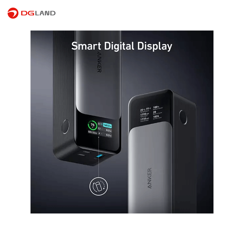 شارژر همراه انکر مدل  Anker 737 A1289 ظرفیت 24000 میلی‌ آمپر ساعت