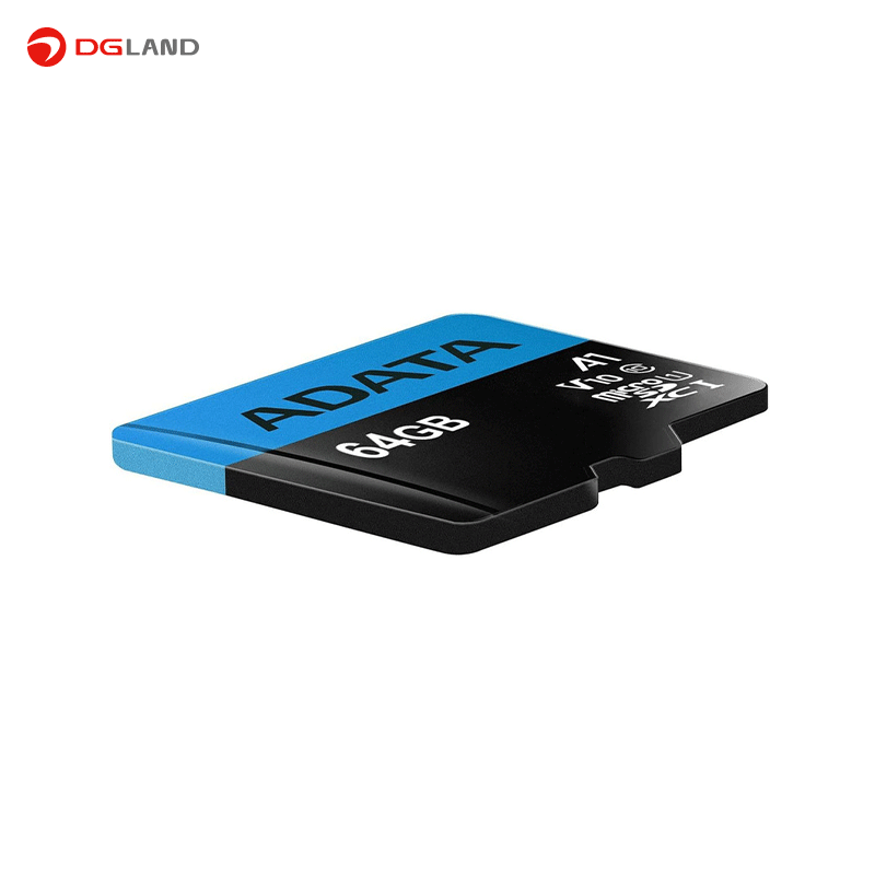 کارت حافظه microSDXC ای دیتا مدل Premier V10 A1 کلاس 10 استاندارد UHS-I سرعت 100MBps ظرفیت 64 گیگابایت