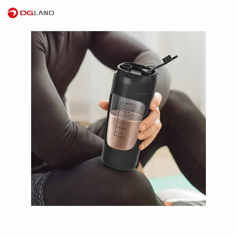 شیکر شارژی قابل حمل گرین لاین مدل Protein Mixer GNPRSH650M گنجایش 0.65 لیتر