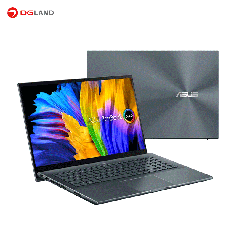 لپ تاپ ایسوس مدل  ZenBook Pro 15 OLED UM535QE-A R7 5800H ظرفیت 1 ترابایت رم 16 گیگابایت 15.6 اینچ