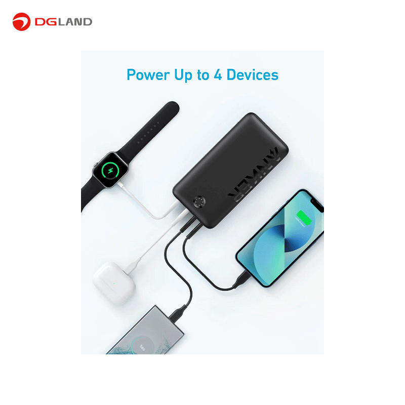 شارژر همراه انکر مدل A1377 ظرفیت 40000 میلی آمپر ساعت