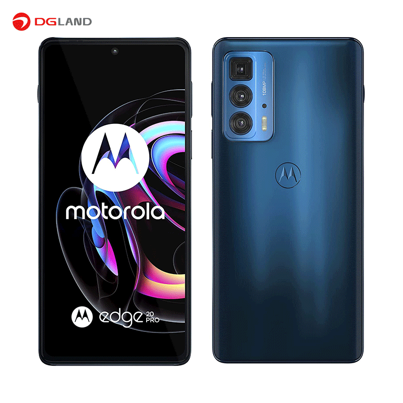 گوشی موبایل موتورولا مدل Moto Edge 20 Pro دو سیم کارت ظرفیت 256 گیگابایت و رم 12 گیگابایت به همراه هدیه شارژر فندکی