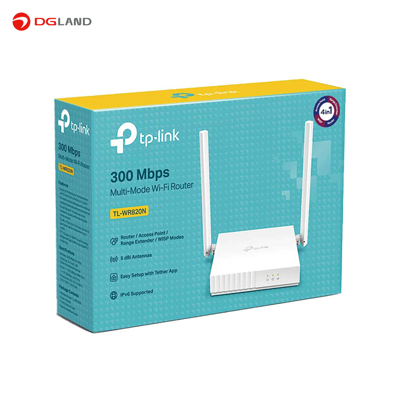 روتر بی‌سیم  تی پی لينک مدل TL-WR820N 300Mbps