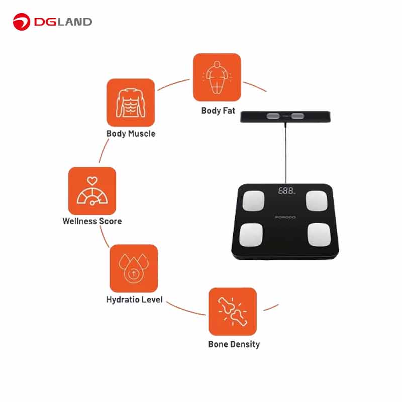 ترازوی هوشمند همراه با دسته پرودو مدل PD-LFST089