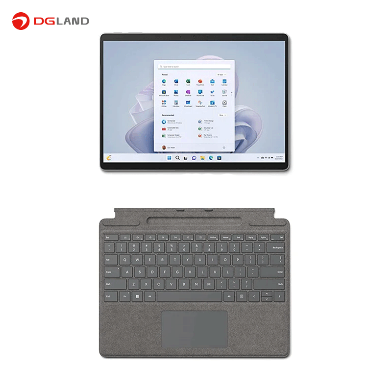 تبلت مایکروسافت مدل Surface Pro 9-J i7 1255U ظرفیت 512 گیگابایت رم 16 گیگابایت 13 اینچ تبلت مایکروسافت مدل Surface Pro 9-J i7 1255U ظرفیت 512 گیگابایت رم 16 گیگابایت 13 اینچ