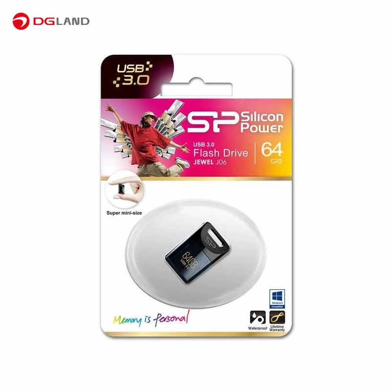 فلش مموری سیلیکون پاور مدل Jewel J06 ظرفیت 64 گیگابایت