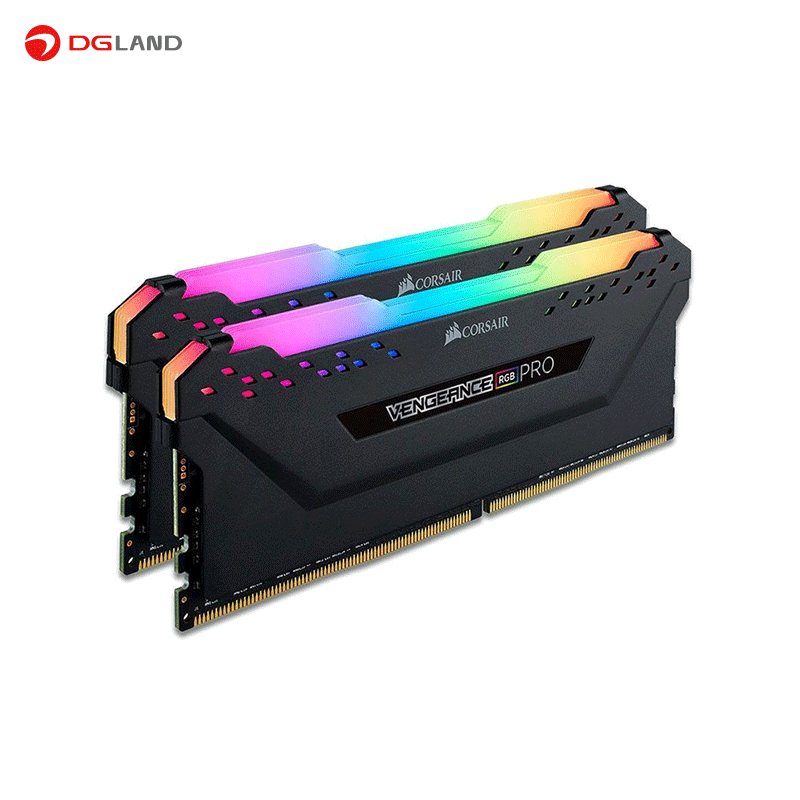 رم دسکتاپ کورسیر مدل VENGEANCE RGB PRO DDR4 3200mHz ظرفیت 16 گیگابایت