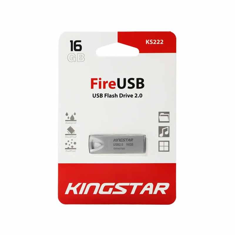 فلش مموری کینگ استار مدل ks222 ظرفیت 16 گیگابایت
