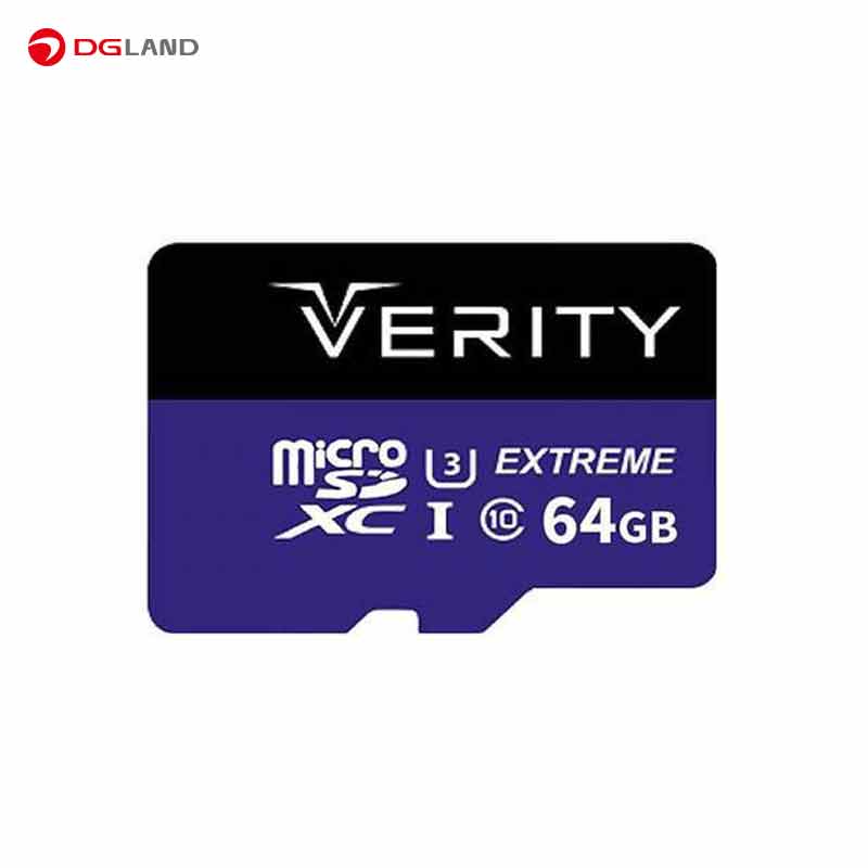 کارت حافظه microSDHC وریتی مدل Final 600X کلاس 10 استاندارد UHS-I U3 سرعت 80MBps ظرفیت 64 گیگابایت به همراه آداپتور SD