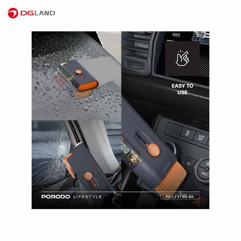 کیت ایمنی اضطراری خودرو پرودو Porodo Vehicle Emergency Safety Kit LFS169 کیت ایمنی اضطراری خودرو پرودو Porodo Vehicle Emergency Safety Kit LFS169