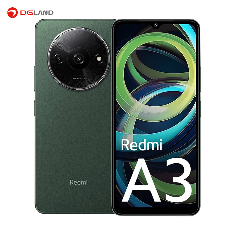 گوشی موبایل شیائومی مدل Xiaomi Redmi A3 دو سیمکارت با ظرفیت 128 گیگابایت و رم 4 گیگابایت - پک اندونزی