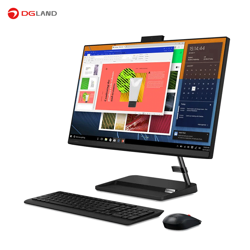 آل این وان لنوو مدل IdeaCentre AIO 3-Q i7 1260P  ظرفیت 512 گیگابایت و رم 8 گیگابایت 23.8 اینچ