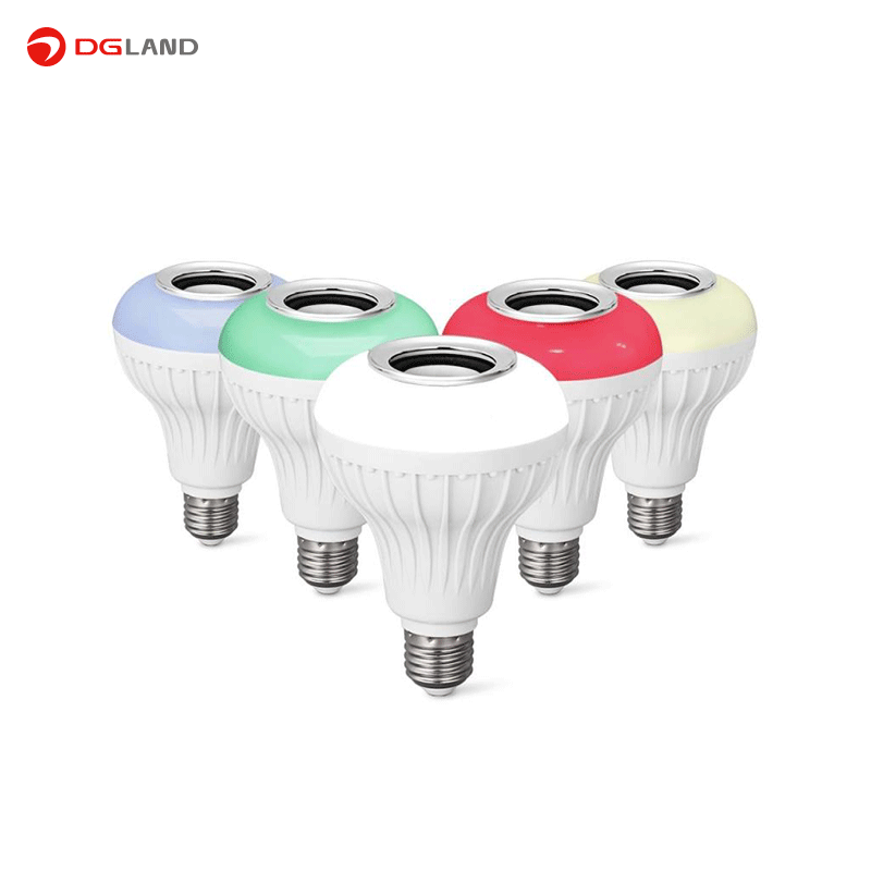 اسپیکر بلوتوثی و لامپ هوشمند مدل Smart LED Music Bulb