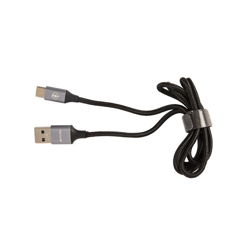 کابل تبدیل USB Type-A به USB Type-C باوین مدل CB-201 به طول 1.0 متر