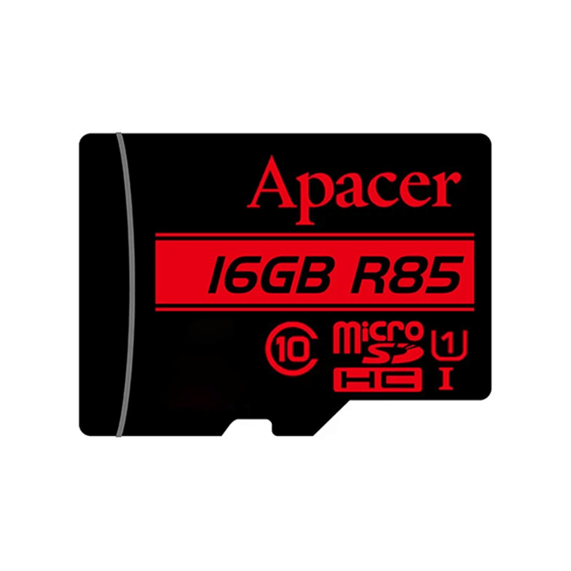 کارت حافظه microSDHC اپیسر مدل AP16G کلاس 10 استاندارد UHS-I U1 سرعت 85MBps ظرفیت 16 گیگابایت