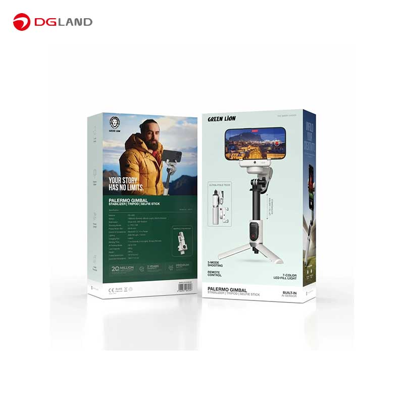 گیمبال و سه‌ پایه موبایل گرین لاین PALERMO GNPALXV4GML