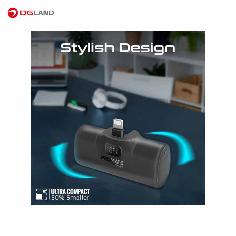 پاوربانک پرومیت مدل POWERUP-I ظرفیت 5000 میلیآمپرساعت پاوربانک پرومیت مدل POWERUP-I ظرفیت 5000 میلیآمپرساعت