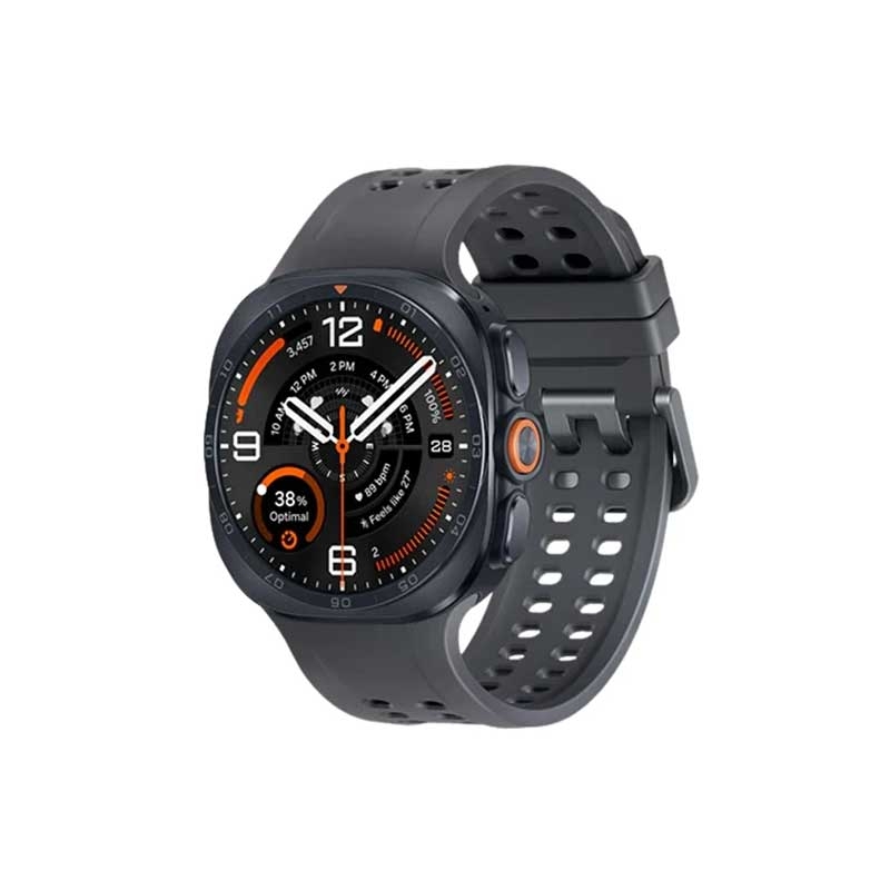 ساعت هوشمند 47 میلی‌متری سامسونگ مدل Galaxy Watch Ultra 2 با بند لاستیکی، سازگار با سیستم عامل Android