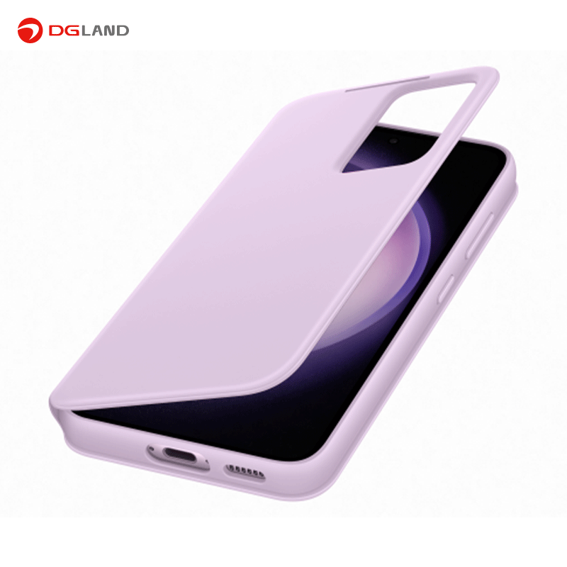 کاور محافظ لنز دار هوشمند سامسونگ مدل Smart View Wallet Case مناسب برای گوشی موبایل Galaxy S23 Plus کاور محافظ لنز دار هوشمند سامسونگ مدل Smart View Wallet Case مناسب برای گوشی موبایل Galaxy S23 Plus