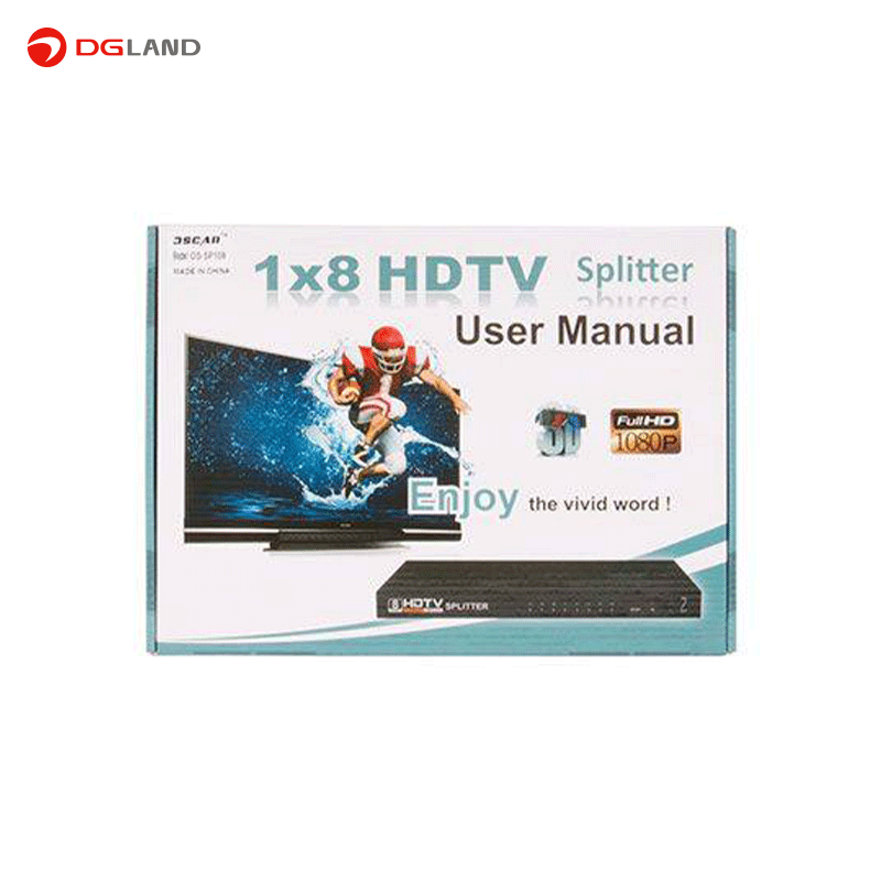 اسپلیتر 8 پورت HDMI مدل OS-SP108