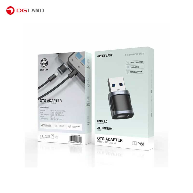 تبدیلUSB_C به USB_A گرین لاین مدل GNOTGUC2UA  