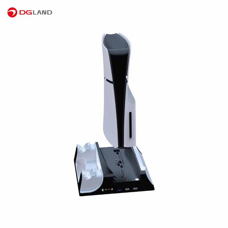 پایه شارژ و فن خنک کننده پلی استیشن 5 گرین مدل GNPS5CSTD