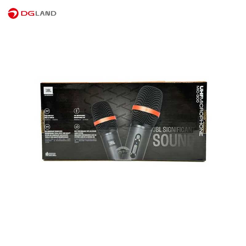 ست میکروفن بی سیم جی بی ال مدل UHF MIC-300