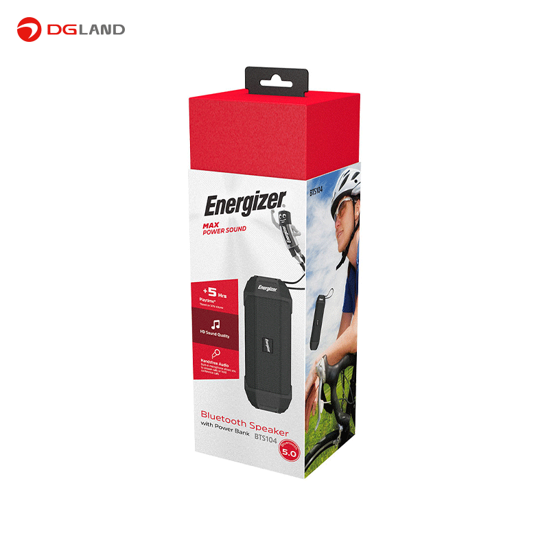 اسپیکر بلوتوثی قابل حمل انرجایزر مدل BTS104 اسپیکر بلوتوثی قابل حمل انرجایزر مدل BTS104